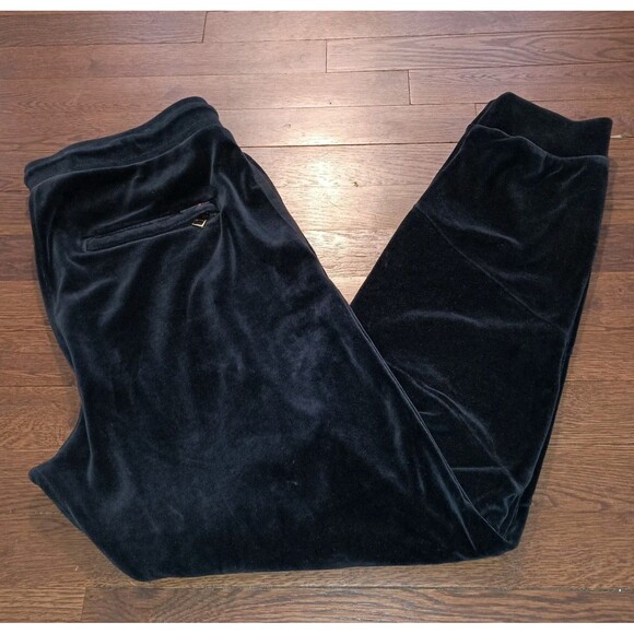 RARE Air Jordan Track Pants Mens Small Velour Black Gold Jumpman Nike AH2361-010